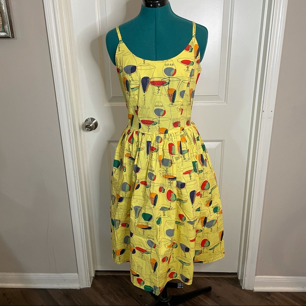 Tatyana Peggy Circle Dress in Cocktail